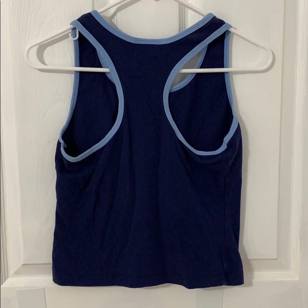 FILA Navy Blue Racerback Tank Top - Picture 2 of 2